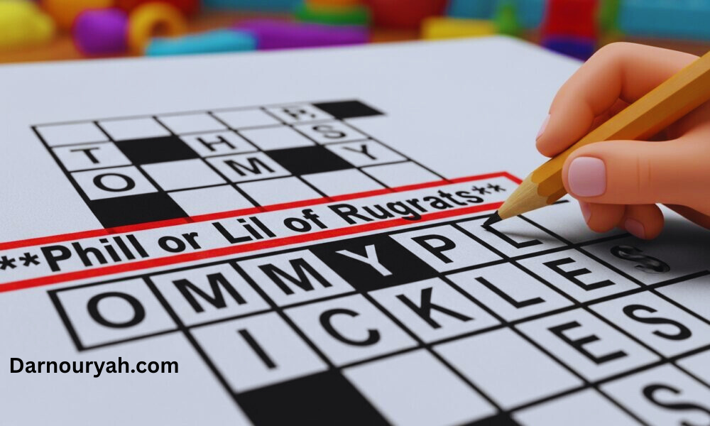 phil or lil of rugrats crossword