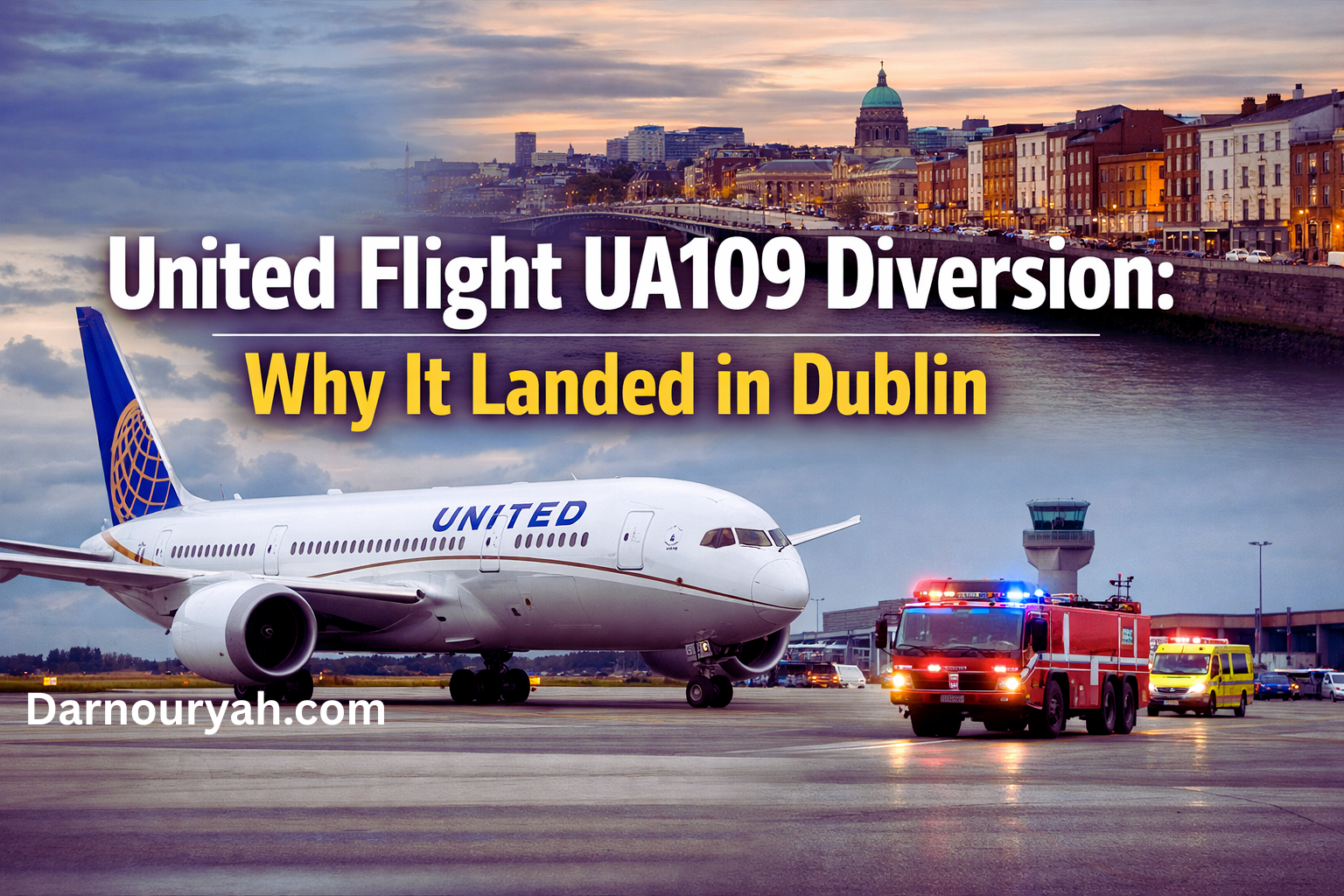 united flight ua109 diversion