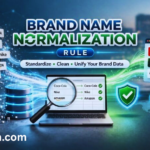 brand name normalization rules