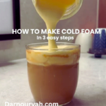 how to make cold foam
