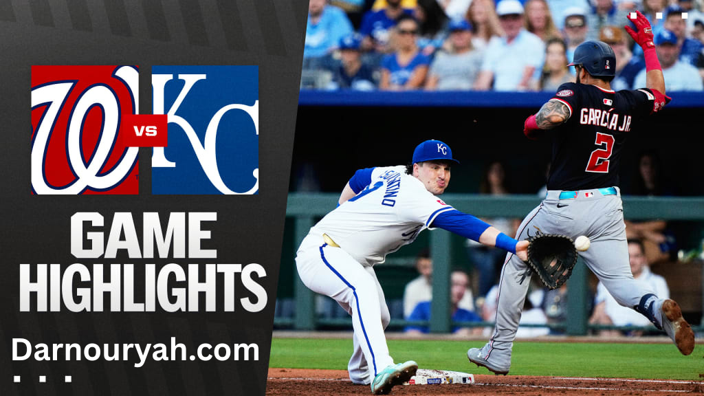 washington nationals vs kansas city royals timeline
